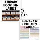 Classroom Library Labels Bundle