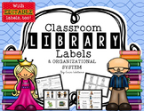 Classroom Library Labels & Organization System