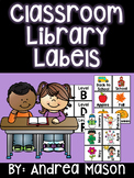 Classroom Library Labels Set