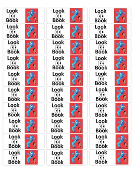 Preview of Classroom Library Look Book Labels - Binder of Doom & Notebook of Doom