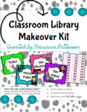 Classroom Library Makeover Kit - Tags, Labels, Editable!