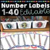 Classroom Library Number Labels (with Avery Label Stickers