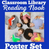 Classroom Library Poster Posters | Book Nook Signs | Readi