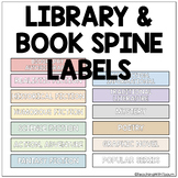 Classroom Library Shelf Labels & Book Spine Stickers