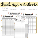 Classroom Library Sign Out Sheet