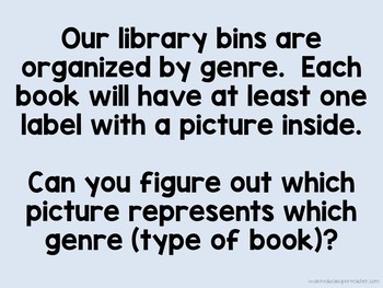 Classroom Library Slideshow to Introduce Genres Freebie | TPT