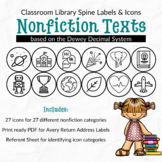 Classroom Library Spine Labels: Nonfiction Texts