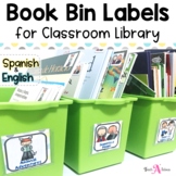 Classroom Library Visual Labels for Books & Bins| In Engli