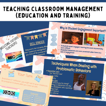 Preview of Teaching Classroom Management - Education and Training, FACS