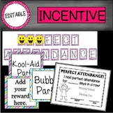 DIGITAL and PRINTABLE Student Attendance Incentive