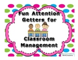 Classroom Management Attention Chants Wirth It