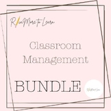 Classroom Management BUNDLE