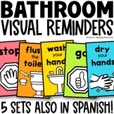 Classroom Management Bathroom Signs | Bathroom Rules Posters