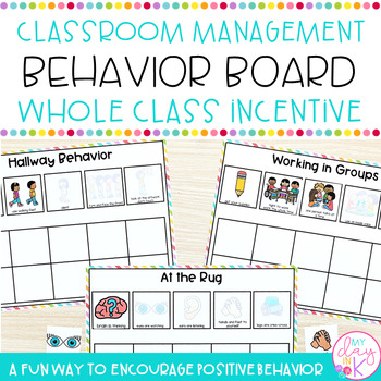 Preview of Classroom Management Behavior Board Whole Class Incentive