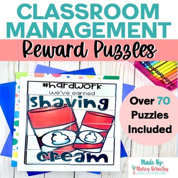 Preview of Classroom Management Behavior Incentives - Whole Group Class Reward Puzzles