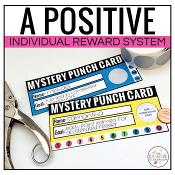 Classroom Management Behavior Punch Cards - The Creative Classroom