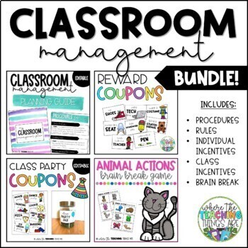 Preview of Classroom Management Bundle