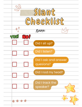 Preview of Classroom Management Checklist