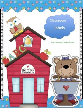 Preview of Classroom Management: Classroom Labels