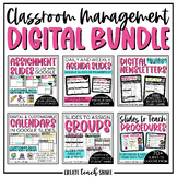 Classroom Management Digital Bundle | Use with Google Slides