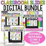 Classroom Management Slides Digital Bundle Class Slides fo