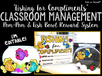 Classroom Management Fishing for Compliments by Cute in Second