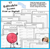 Classroom Management Forms Back to School Night Forms Edit