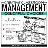 Classroom Management Game, Color Code Behavior