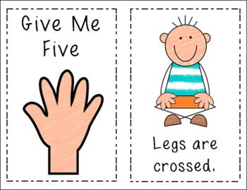 Preview of Classroom Management - Give Me Five Mini-Posters