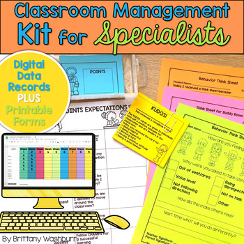 Preview of Classroom Management Kit for Specialists