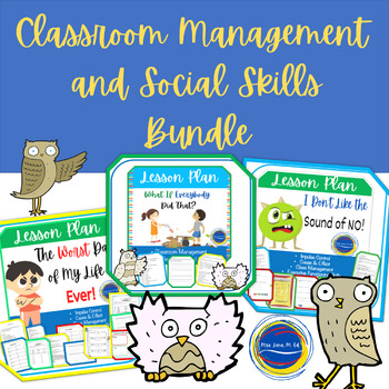 Preview of Classroom Management Lesson BUNDLE