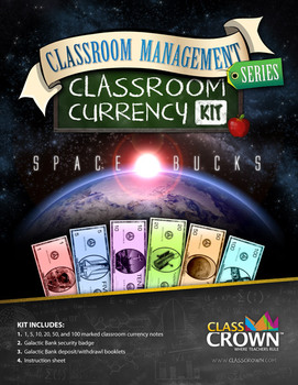 Preview of Classroom Cash: Classroom Management Currency Kit + Extras