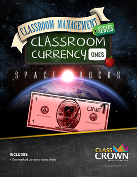 Preview of Classroom Management - Money, Economy, Cash, Currency - Classroom Currency ONES