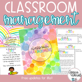 Editable Classroom Management Plan