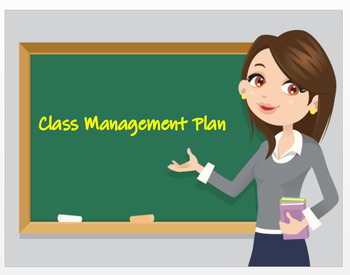 Preview of Classroom Management Plan