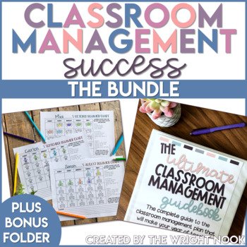 Preview of Classroom Management Plan and Behavior Tracker for Classroom Behavior Management