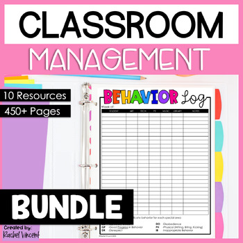 Preview of Classroom Management Plan Bundle - Reward Coupons - Routines & Procedures +more!