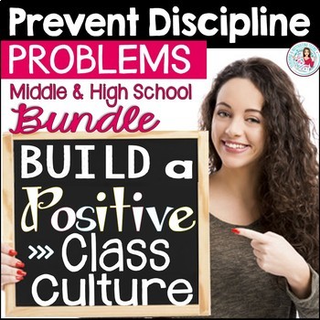 Preview of Classroom Management Plan | Bundle for Middle and High School Back to School