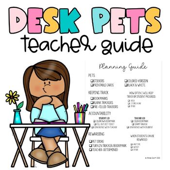 Desk Pets: A Classroom Management System Students Will Love! - Teacher's  Brain
