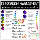 Classroom Management Posters