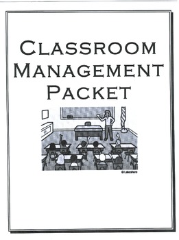 Preview of Classroom Management, Procedures, and Discipline Packet