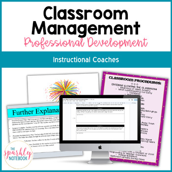 Preview of Classroom Management Professional Development