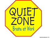 Classroom Management- Quiet Zone Signs & Reading Stop Signs