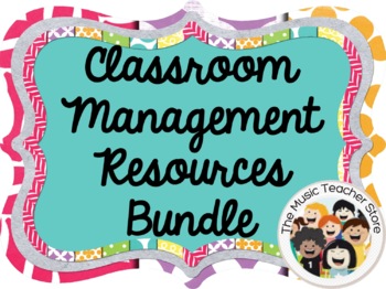 Preview of Classroom Management Resources Bundle