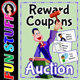 Classroom Management Reward Coupons Auction