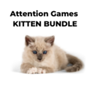 Preview of Classroom Management Series: SustainedAttention Activity: KITTENS (video format)