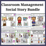 Classroom Management Social Story Bundle