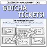 Classroom Management - Star Student - Gotcha Tickets