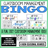 Classroom Management System | Behavior Bingo