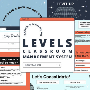 Preview of Classroom Management System: Levels (Build Intrinsic Motivation)